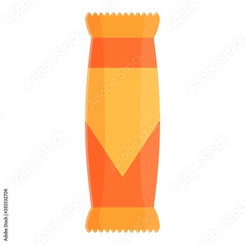 Cereal bar icon. Cartoon of cereal bar vector icon for web design isolated on white background