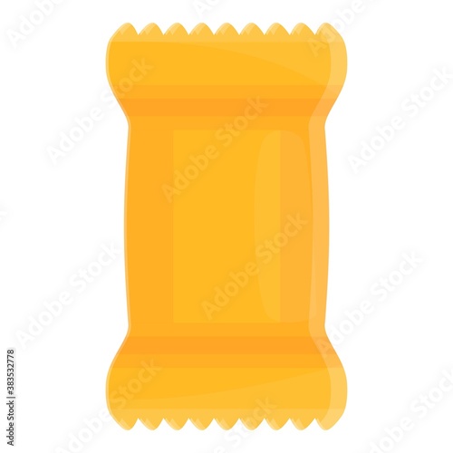 Nutrition bar icon. Cartoon of nutrition bar vector icon for web design isolated on white background