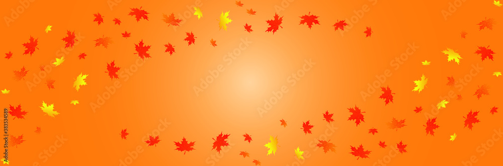 Autumn background layout decorate with leaves Autumn background layout decorate with leaves