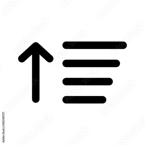 sort icon vector for any purposes