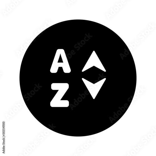 sort icon vector for any purposes