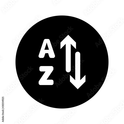 sort icon vector for any purposes