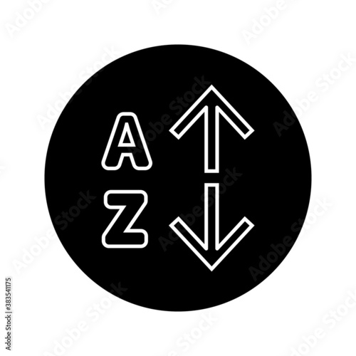 sort icon vector for any purposes