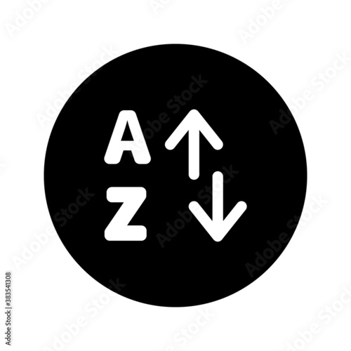 sort icon vector for any purposes