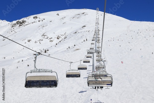 Mayrhofen ski lift