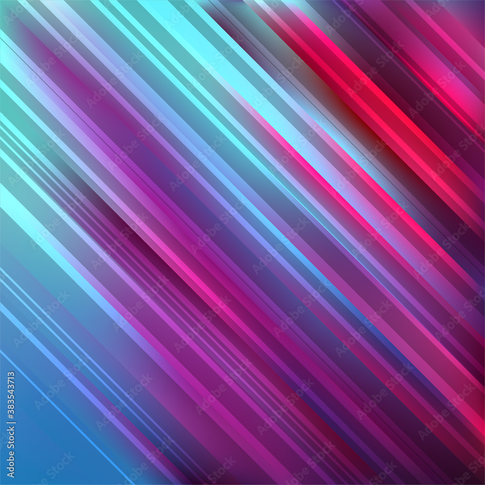 Abstract Pink Straight Lines Background. Vector Illustrartion