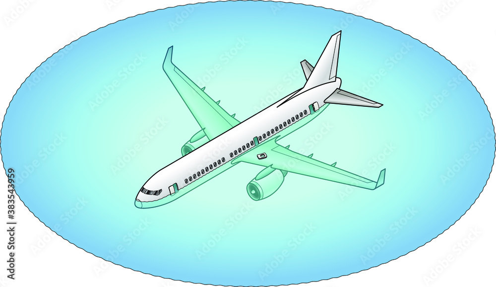 A jet floating on water after an emergency landing. A jet floating on water after an emergency landing.