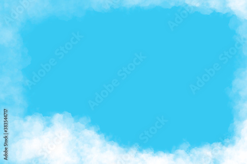 Cloud and blue sky backgrounds, copy space background