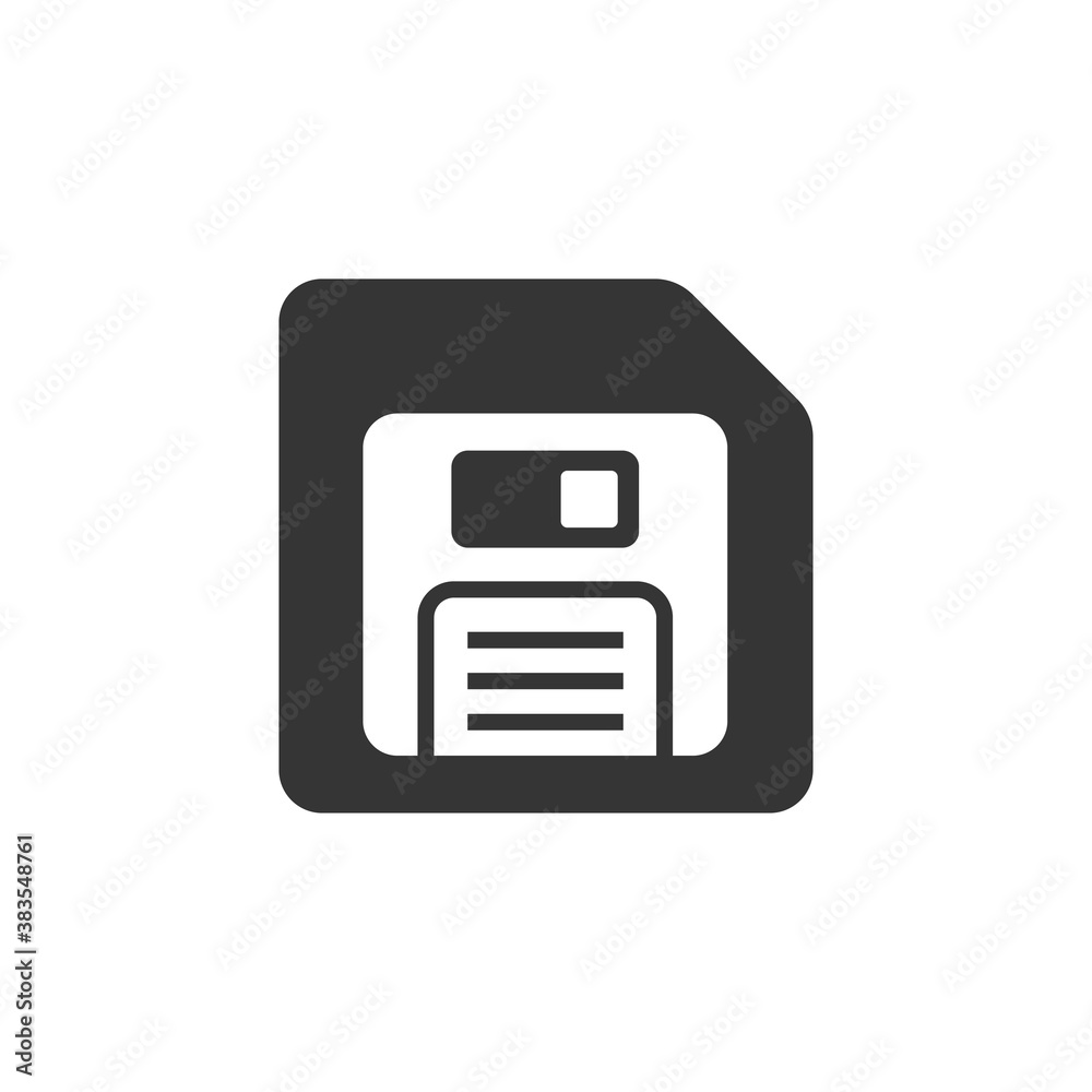 disk icon vector images on white background disk icon vector images on white background