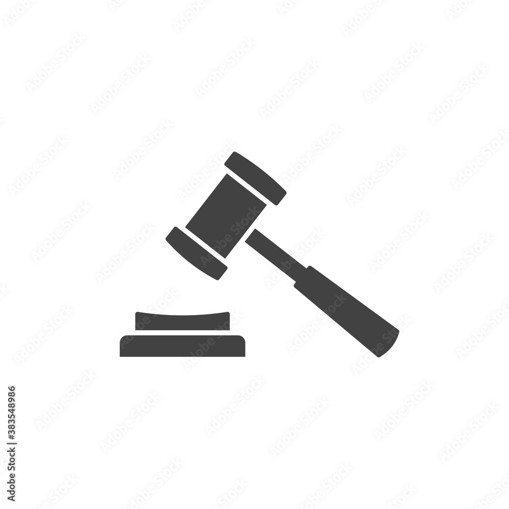 judge hammer icon vector images judge hammer icon vector images