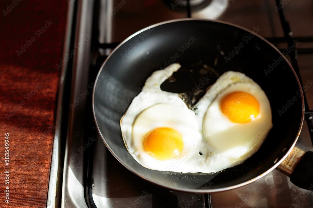 making english breakfast. cooking scrambled eggs. making english breakfast. cooking scrambled eggs.