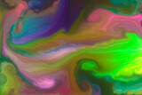 abstract colorful background with bubbles