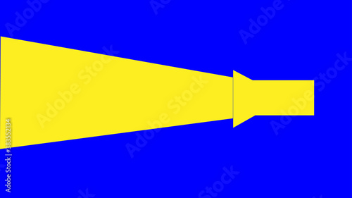 Abstract background , torch light concept