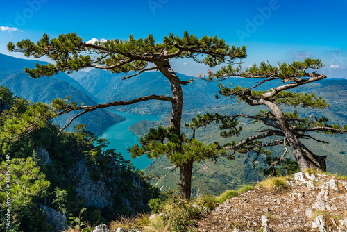 Perucac lake and river Drin...