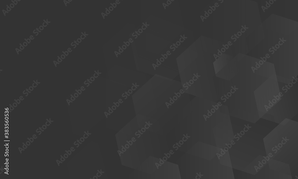 Black background with blurred hexagon. Black background with blurred hexagon.