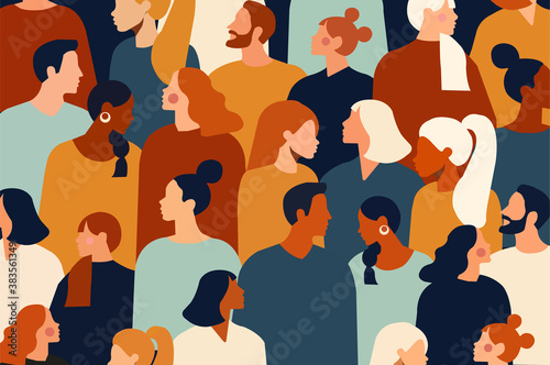  pattern with people