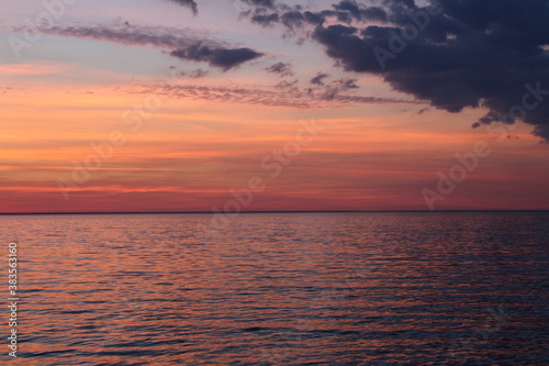sunset over the sea © NATALIIA