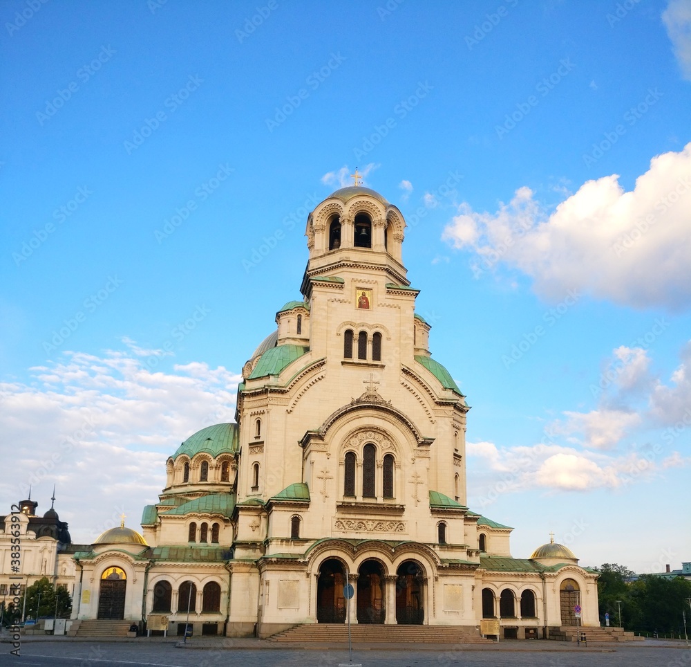 Saint-Alexandre-Nevski Cathedral in Sofia, Bulgaria