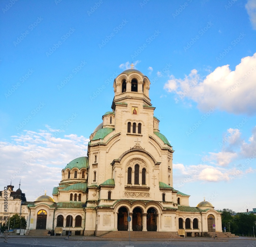 Saint-Alexandre-Nevski Cathedral in Sofia, Bulgaria Saint-Alexandre-Nevski Cathedral in Sofia, Bulgaria