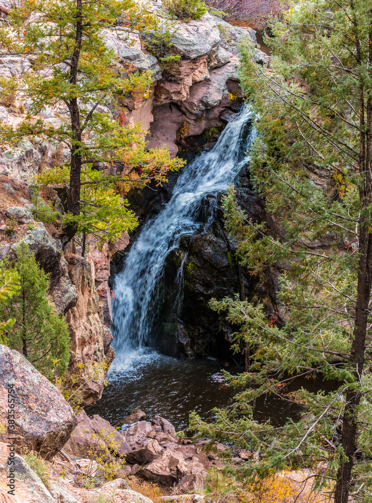 Jemez Falls, Santa Fe National Forest, New Mexico, USA Jemez Falls, Santa Fe National Forest, New Mexico, USA