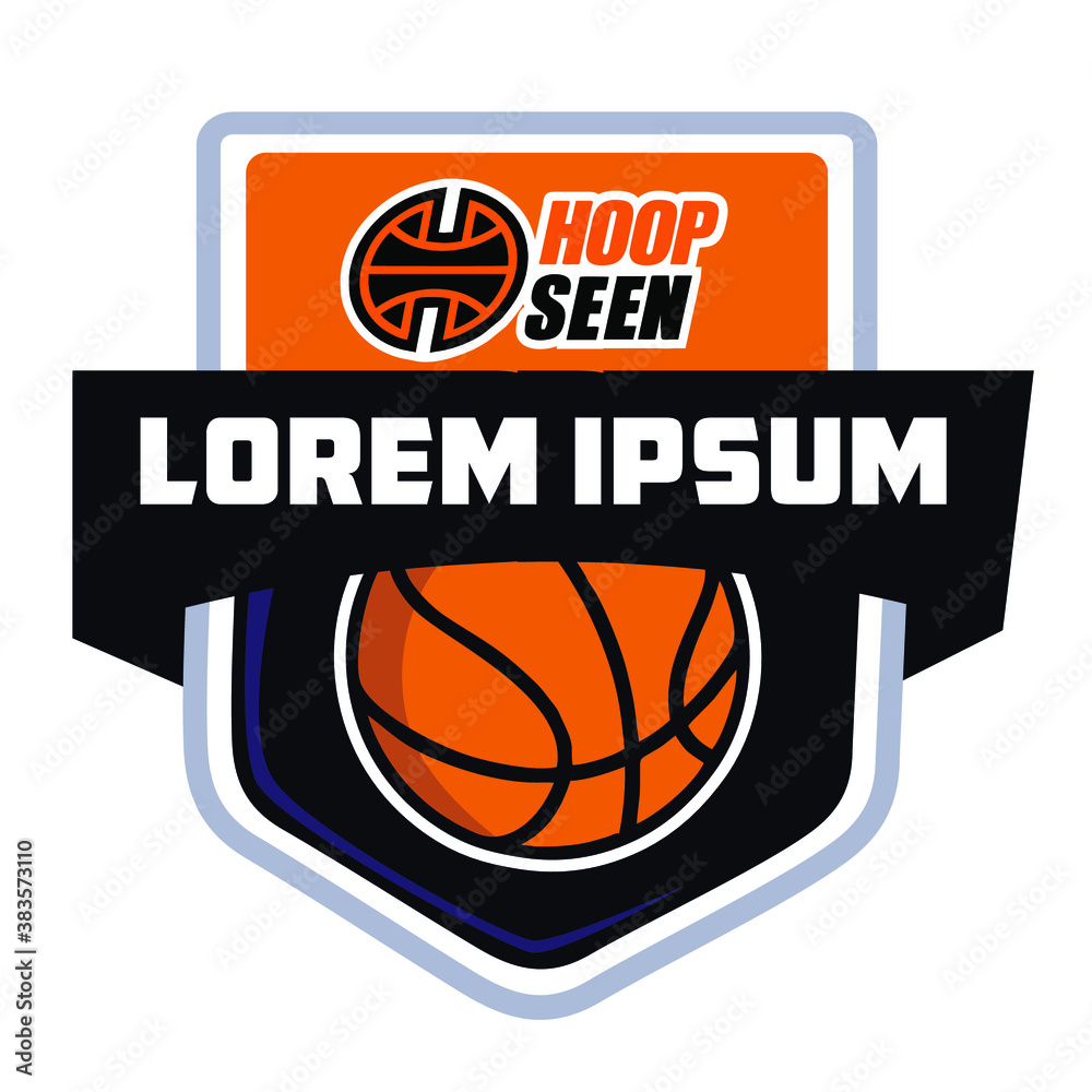 sport logo cartoon in vector