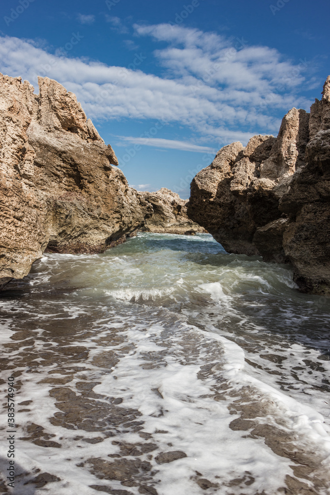 Mediterranean coast on the island of Cyprus Mediterranean coast on the island of Cyprus