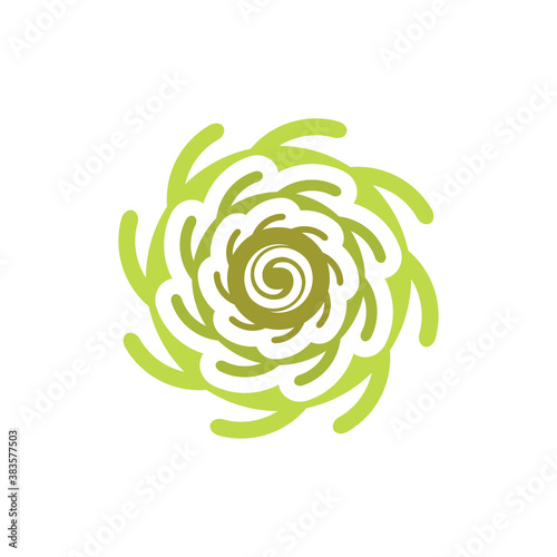 Hay Roll icon in flat style.Vector illustration.