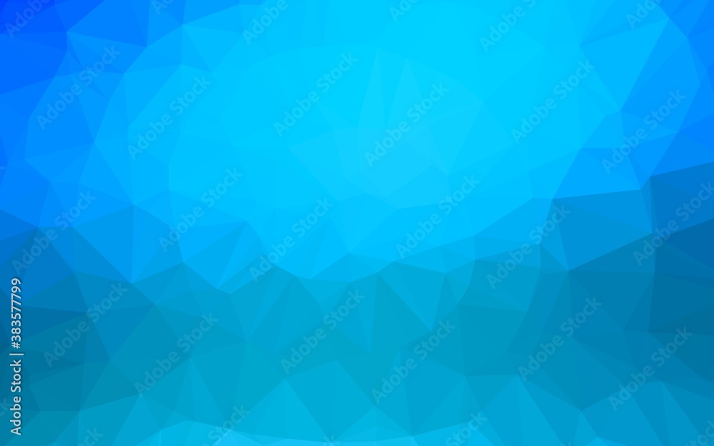 Light BLUE vector abstract mosaic pattern. Light BLUE vector abstract mosaic pattern.