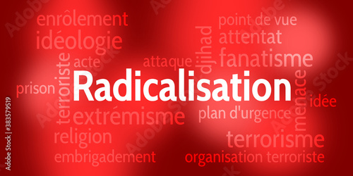Foto Nuage de Mots Radicalisation v7