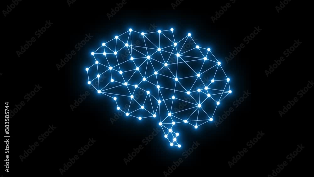 Abstract Technology Cyber Brain Plexus Patterns Background Fx/ 4k animation of an abstract hi-tech background fx with brain plexus auto revealing effect