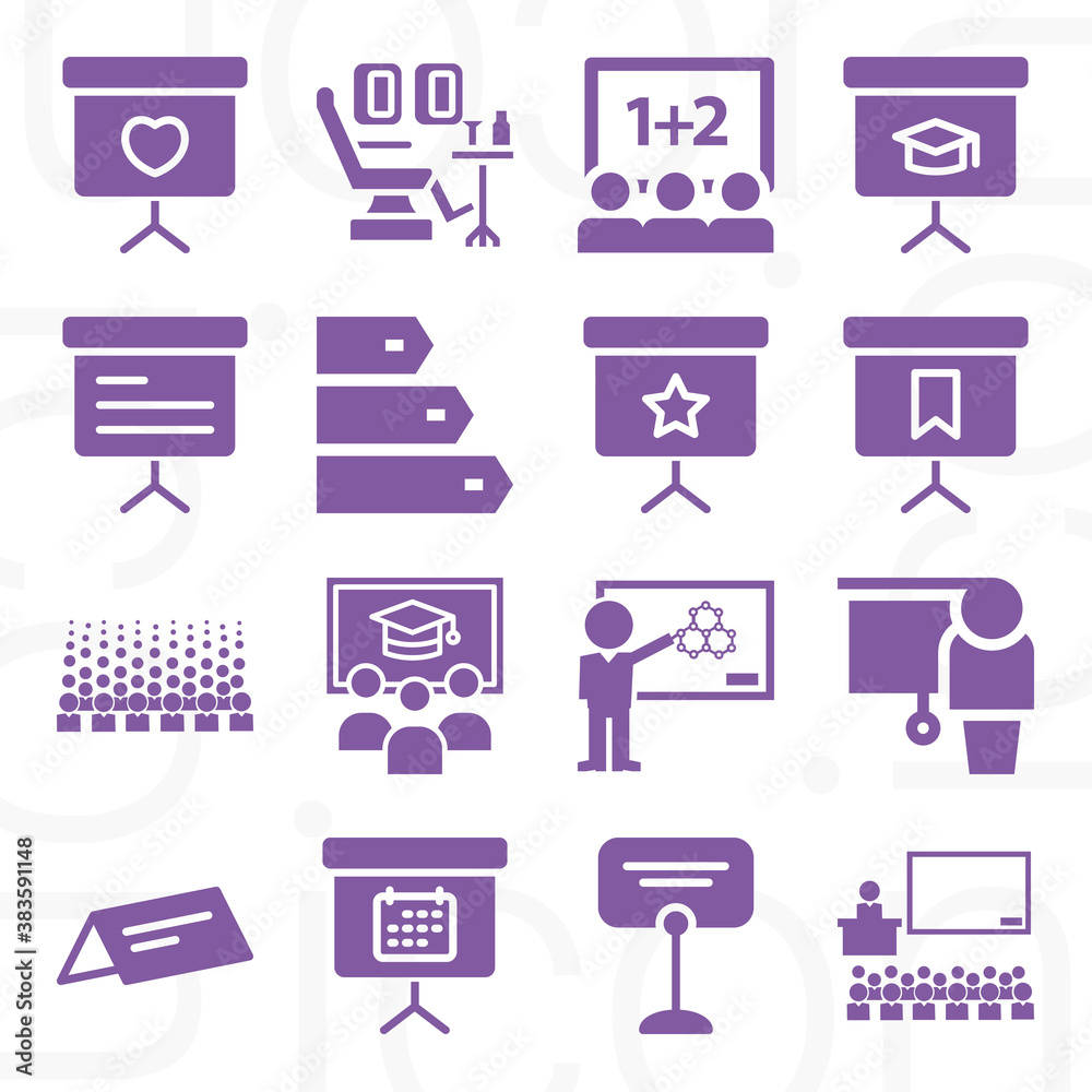 16 pack of withdrawn filled web icons set 16 pack of withdrawn filled web icons set