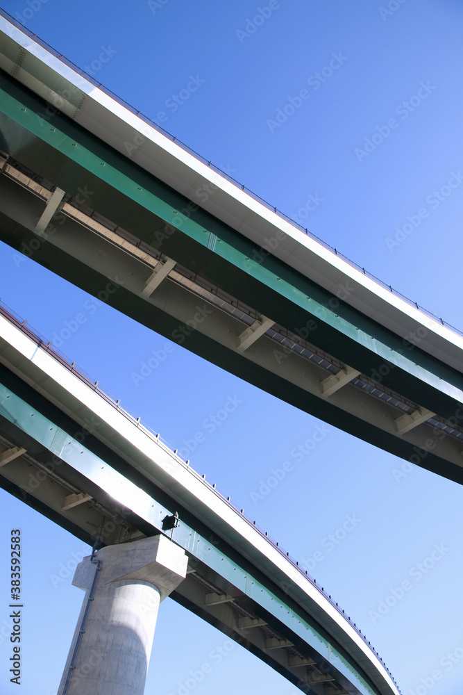 完成したインターチェンジ Stock Photo Adobe Stock