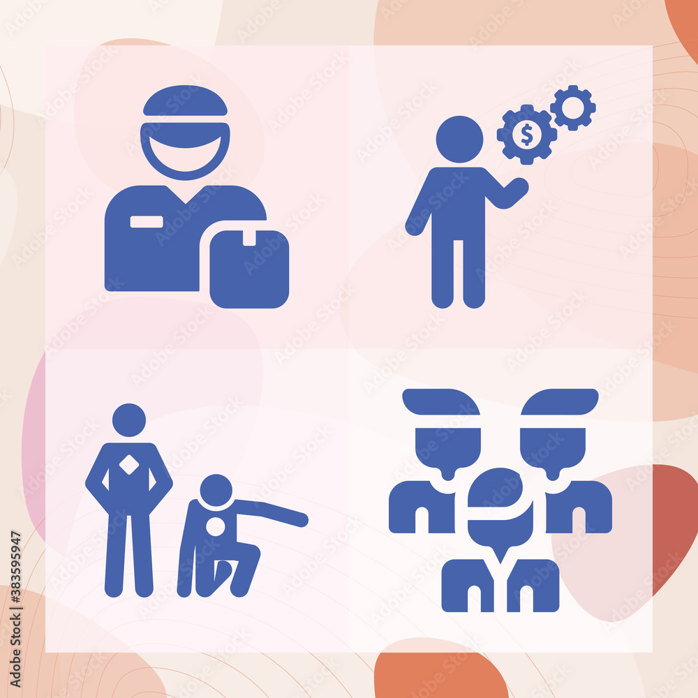 Simple set of isle related filled icons Simple set of isle related filled icons