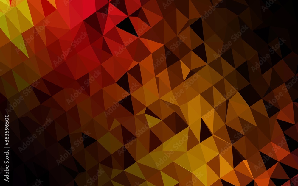 Dark Black vector abstract mosaic backdrop. Dark Black vector abstract mosaic backdrop.