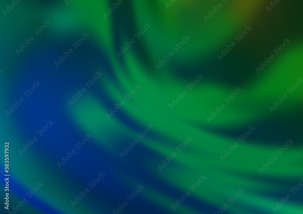 Light Blue, Green vector abstract blurred pattern. Light Blue, Green vector abstract blurred pattern.