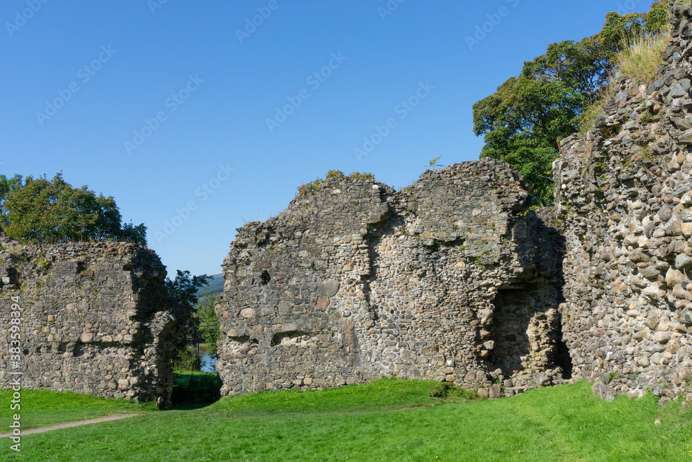 Old Inverlochy Castle near Fort William in the Scottish highlands