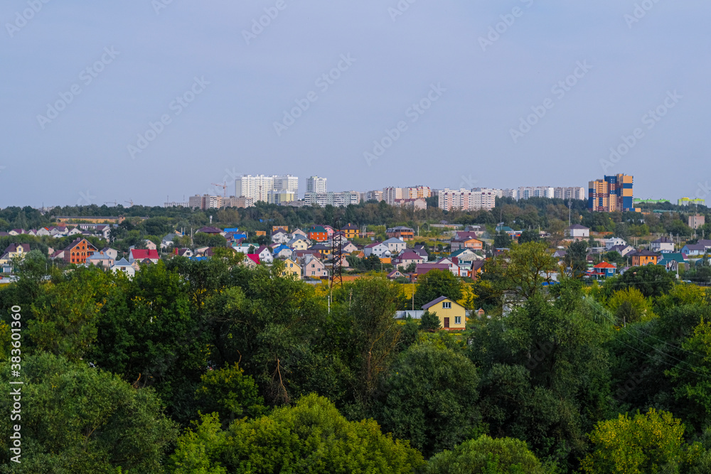 Panorama of russian city Oryol