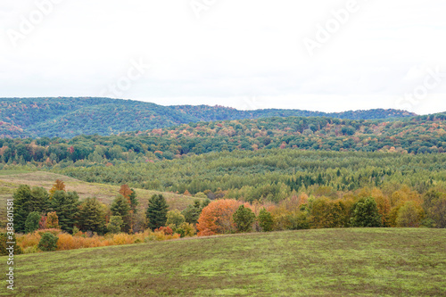 Photography Beautiful scenic view of the mountains in Western Pennsylvania