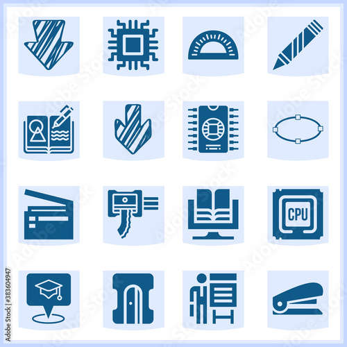 Schooling  related simple set. 16  filled