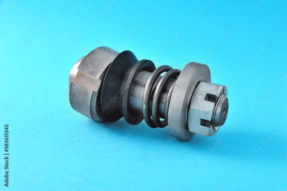 auto parts, car steering gear parts elements, truck parts, steering gear repair kit, car parts blue background auto parts, car steering gear parts elements, truck parts, steering gear repair kit, car parts blue background