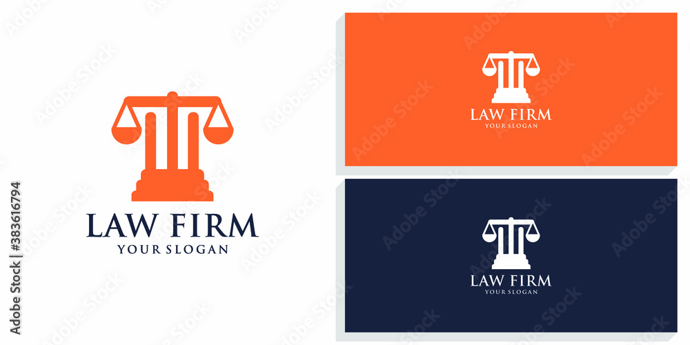 law & firm design logo vector premium law & firm design logo vector premium