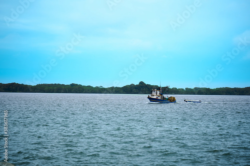 Boat at the sea