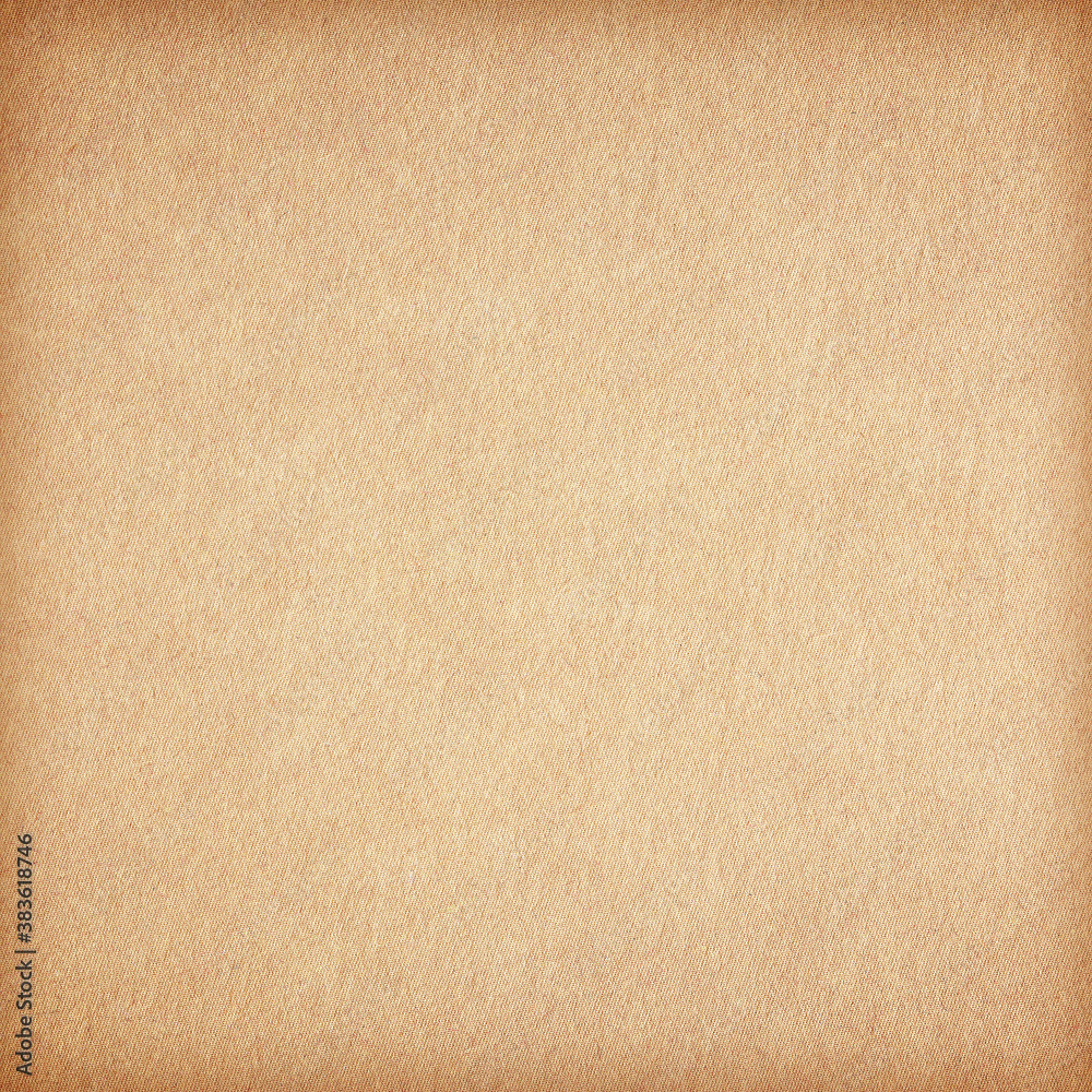 Fototapeta premium Rough paper texture - brown paper sheet.