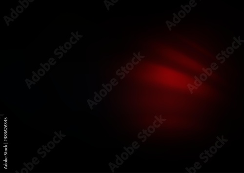 Dark Red vector blurred and colored background.