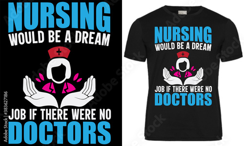 Awesome Nurse T-shirt Design