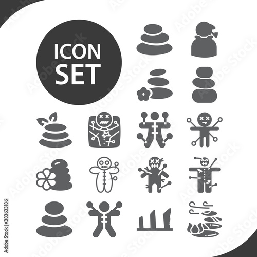 Simple set of richards related filled icons.