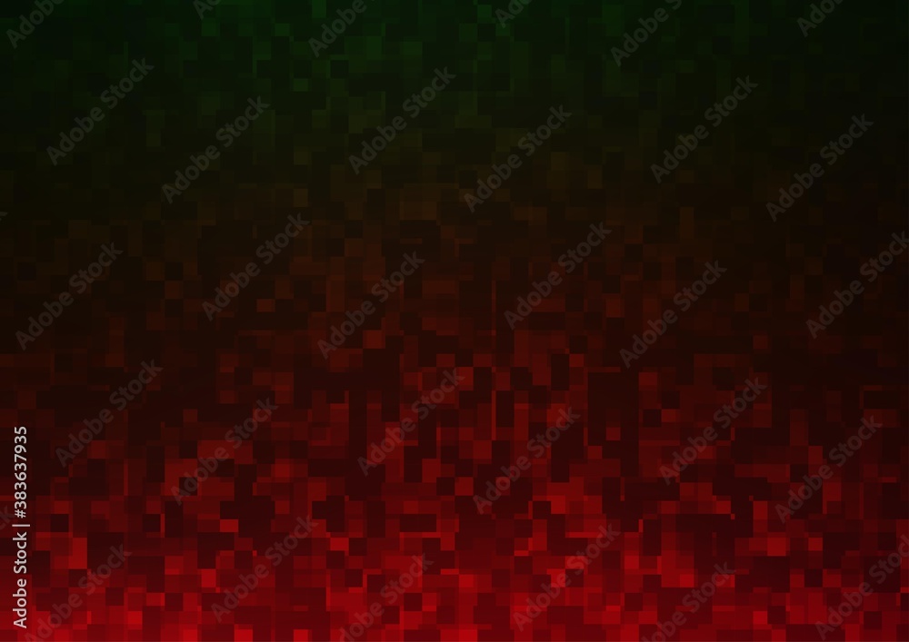 Light Green, Red vector pattern in square style. Light Green, Red vector pattern in square style.