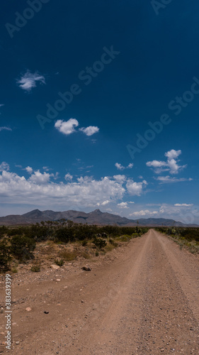 The Cooke's Peak road, New Mexico.
