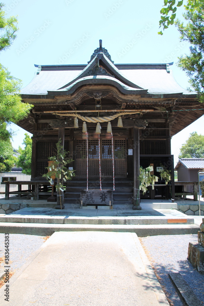 Fototapeta premium 小郡市の七夕神社