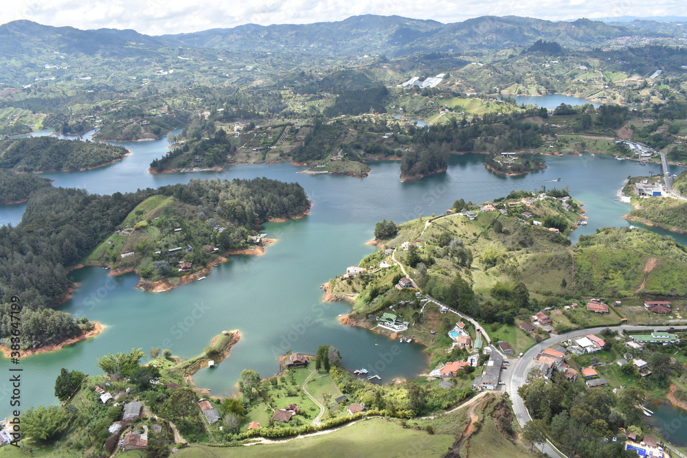 Fototapeta premium Guatapé, Antioquia - Colombia